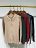 Cardigan de Tricô Novo Miyake Top Jaqueta Feminina com Zíper Outono Nanyou Roupas Femininas Dongdaemun Coreana Venda Direta da Fábrica
