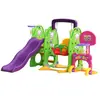 Combinación Multifuncional de Tobogán y Columpio Cinco en Uno. Resbaladilla Interior para Niños. Columpio y tobogán para niños