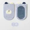 26 calcetines de barco antideslizantes para bebé estilo caricatura coreana para lactantes y niños pequeños, lindos calcetines para trampolín con puntos adhesivos, divertidos calcetines para el suelo