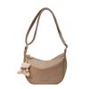 Moda estilo coreano bolsa de ombro de couro macio para mulheres 2024 primavera novo all-matching ins crossbody bolinho saco