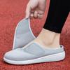 Zapatos Ligeros Ensanchados de Primavera y Verano para Ancianos, Zapatos de Tela Sueltos Transfronterizos para Mujeres, Zapatos de Mamá Antideslizantes, Zapatillas de Punta Cubierta para Hombre