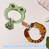 Mosquetão de Acrílico Fofo de Desenho Animado Atacado Criativo Estrela de Anime Periférico Pingente DIY Fivela Pode Ser Personalizado