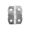 Jingmao hardware novo chinês dobradiça dobradiça dobradiça caixa de presente acessórios ferro 30 * 24mm níquel prata