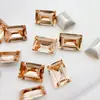 Venta al por mayor arte de uñas punta diamante de cristal 5T rectangular ángulo recto cristal grande azúcar 10*14 rojo neto explosiones adornos de diamante para uñas