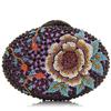 Caxili [Diamante] Moda de Lujo Europea y Americana Bolso de Noche con Incrustaciones de Diamantes Bolso de Noche Diamante Completo Bolso de Mujer Bolso de Novia