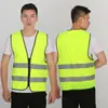 Chaleco Reflectante Ropa Sitio de Construcción Chaleco Transpirable Jardín Saneamiento Mano de Obra Ropa Reflectante Personalización