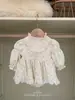 Jennybebe26 novo bebê estilo coreano ins roupas de outono para meninas, macacão vestido fofo e doce