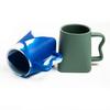 Amazon Transfronterizo Color Mango de Silicona Taza Taza de Gran Capacidad Anticaída Portátil Taza de Viaje Taza de Enjuague Bucal de Silicona