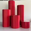 Colunas Romanas Adereços de Casamento Coluna de Mesa de Sobremesas Dobrável Enfeites Dobráveis Coluna de Papel Cilindro de Criptografia Mesa de Exibição de Flores para Casamento