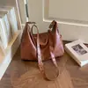 Bolsa Tote Xiaomi Feminina Estilosa Grande Capacidade 2026 Nova Simples Minimalista Ombro Único Bolsa de Aula Estudante Bolsa Transversal