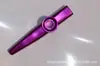Kazoo Metálico Kazoo para Principiantes, Instrumento de Acompañamiento Simple y Fácil de Aprender para Guitarra Ukulele, Regalo Portátil