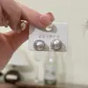 Pendientes de Tachuela Perla Rosa Manta para Mujer Simples Elegantes Lujo Ligero Gama Alta Pendientes de Girasol 2026 Nuevos Accesorios para Pendientes