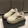 Tênis Novo Primavera e Outono 2025 Tênis Antiderrapante Tênis Sola Macia Grande Sapatos de Corrida Sapatos da Moda Celebridade da Internet Tênis Casual