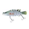 Peixe de secção aberta multi-secção de cinco secções 10cm/20g Isca Luya isca dura de 7 secções pesca de água doce e salgada isca bico