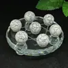 Placa de matriz de siete estrellas de bola de cristal de piedra natural transfronteriza adornos de feng shui logo de mineral de piedra original pulido adornos para el hogar sala de estar porche