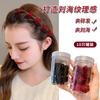Amor de Terciopelo Gamuza Pinza Pequeña de Agarre Lindo Horquilla Pinza Lateral Flequillo Mini Accesorios para el Cabello Tocado Pinza Lateral para el Cabello de Mujer