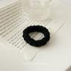 Nuevo anillo para el pelo grueso estilo japonés ~ Combinación universal simple Sin dañar el cabello Sin costuras Alta elasticidad Marrón Anillo para el pelo de celebridad de Internet Tocado