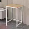 Mesa Pequena Simples Contra a Parede, Estante de Armazenamento de Camada Única, Mesa para Computador de Mesa para Moradia de Aluguel, Mesa para Home Office, Mesa de Estudo para Estudantes