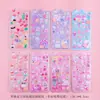 Pegatinas de Relieve Estéreo de Dibujos Animados Lindas Divertidas 3D Luminosas de Diamantes de Cristal Pegatinas Decorativas para Funda de Teléfono de Niña