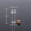 Garrafa de Vidro com Rolha, Garrafa de Vidro Transparente para Desejos, Garrafa Pequena de Vidro Espesso, Garrafa Pequena de Vidro com Rolha de Pequena Capacidade