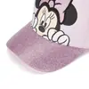 Boné de Beisebol da Minnie para Crianças Europeu e Americano Fofo Desenho Animado Mickey Mouse Boné Infantil com Laço Chapéu de Sol
