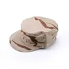 Boina Tática Camuflada Militar para Homens, Boina Militar Octogonal para Exterior para Homens e Mulheres, Chapéu Casual de Aba Reta, Chapéu de Treinamento Camuflado Estilo Americano