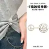 Cintura demasiado apretada, acortar, broche anti-exposición, clip de dobladillo sin costuras, fijación de longitud ajustable, ceñidor de cintura, abrochar la ropa firmemente