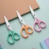 Venta Directa de Fábrica Yangjiang, Tijeras Hechas a Mano, Tijeras de Oficina para el Hogar, Tijeras de Acero Inoxidable para Niños Estudiantes, Corte de Papel para Manualidades DIY