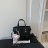 Bolso Cubo de Moda Transfronterizo para Mujer, Bolso de Mano Pequeño, Nuevo Modelo 2026 Simple Versátil Bolso de Hombro Cruzado para Uso Diario