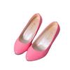 Moda Femenina Dulce Nueva Primavera y Otoño Punta Puntiaguda Boca Baja Tacón Medio Tacón de Aguja Tacón Alto Zapatos de Salón para Mujer Fabricante Mayorista