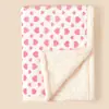 Manta Gruesa de Franela Transfronteriza con Estampado, Manta para Bebé, Colcha para Niños Recién Nacidos, Manta de Coral Fleece para Siesta