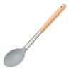 Espátula de silicone colher de sopa aço inoxidável antiaderente espátula de silicone espátula de silicone doméstica silicone de grau alimentício utensílios de cozinha atacado