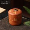 Ameixa, Orquídea, Bambu, Crisântemo 0,05kg Chá Preto Recipiente de Chá de Argila Roxa Cerâmica Pequeno Pote para Chá de Flores Recipiente para Chá Artesanato de Cerâmica Antiga