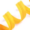 Mayorista del Fabricante No. Cremallera de Resina de Nylon de Dientes Finos, Cremallera de Colores con Extremos Abiertos o Cerrados para Ropa de Yoga, Bolsillos Frontales y Centrales