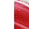 Cortina de chuveiro com padrão de combinação de cena de neve de Natal exclusiva transfronteiriça, carro vermelho, pinheiro, pássaro vermelho, montanha, não requer perfuração, vem com 12 ganchos