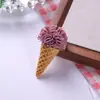 Pompons Coloridos de 2,5cm, Bolas Florais de Renda Coloridas, Bolas de Rede Elástica, Acessórios de Cabelo DIY, Acessórios de Roupa