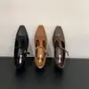 Zapatos Mary Jane con Aumento Interior, Empalme de Ante Retro, Zapatos de Mujer 2025 Primavera y Otoño, Estilo Francés, Zapatos de Noche con Faldas