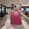 Estuche para Teléfono Móvil 17 Pro Max Aplicable al Comercio Exterior Transfronterizo Carcasa Gradiente de Cobertura Total IMD Multicolores Estuche Protector Magnético Apple