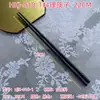 Palillos estilo japonés puntiagudos comerciales antideslizantes de aleación no mohosos alta temperatura restaurante sushi creativos roscados cabeza inclinada palillos