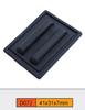 Almohadillas de Plástico PVC, Antideslizantes, Almohadillas Inferiores de Equipaje de 5 Barras, Almohadillas Inferiores de Maleta, Accesorios Inferiores de Barra de Goma Suave para Mochila