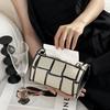 Design Original Couro de Sela Inglês Ins Caixa de Lenços Tabuleiro Antigo Preto e Branco Caixa de Lenços Bolsa de Armazenamento