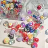 Cuentas Pintadas a Mano Tulipán Conejo Fresa DIY Cuentas Hechas a Mano Accesorios de Joyería Huevo Pochado Infantil Cuentas Sueltas Cadena de Teléfono Móvil