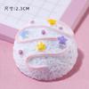 Funda para teléfono móvil de gel crema, nueva simulación de bricolaje, estrellas de media línea, bola de helado, decoración creativa hecha a mano