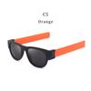 Procesamiento y Personalización de Pulseras de Espejo Snap-On, Gafas, Gafas de Sol Plegables, Nuevas Gafas Unisex, Gafas de Sol de Moda para Conducir