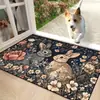Alfombrilla Absorbente para Pies de Baño de Terciopelo de Cristal Amazon Temu Transfronteriza, Alfombrilla Secante Antideslizante para Baño, Felpudo para Entrada