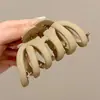 Pinza para el Pelo de Flor para Cabello Grueso en la Parte Trasera de la Cabeza, Pinza para el Pelo de Lazo Linda y Sencilla, Tamaño Grande para Mujeres, Popular Pinza de Tiburón de Acrílico