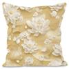 Fronha de Travesseiro Flor Branca de Primavera Estilo Simples Ins Capa Decorativa para Almofada de Sala de Estar Sofá Fronha de Travesseiro Transfronteiriça para Cintura