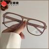Gafas lisas Qianai New GM de alta calidad anti luz azul estilo coreano personalizadas unisex marco de gafas lisas para miopía