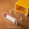 Caixa de Armazenamento de Peças LEGO Mingfeng Gaveta Compartimentada Recipiente de Armazenamento de Blocos de Construção Caixa Organizadora de Acessórios Caixa de Componentes Modular