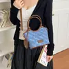 Bolso de mujer vintage de alta gama y nicho, nuevo y moderno bolso de hombro de moda 2026, bolso cruzado tipo cubo versátil
